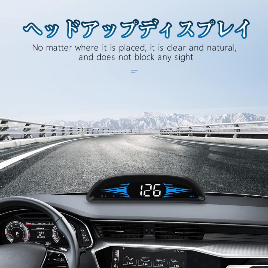 スピードメーター GPS サブメーター 車載 簡単設置 コンパス付き 走行距離 ヘッドアップディスプレイ 追加メーター ディスプレイ :qcyp1368:サンラック 通販 スピードメーター GPS サブメーター 車載 簡単設置 コンパス付き 走行距離 追加メーター ディスプレイ 高輝度 後付け 緑文字 M-GP