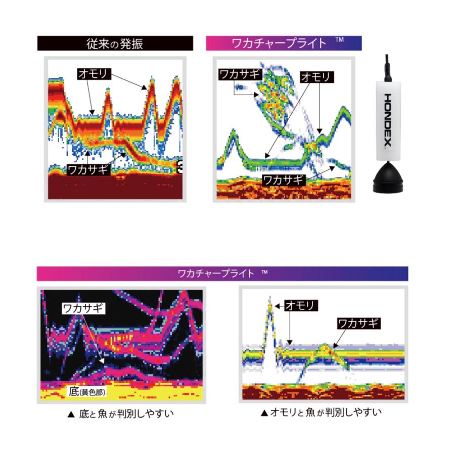 HONDEX（ホンデックス） 新製品 HONDEX PS-711CN2-WP ワカサギパック