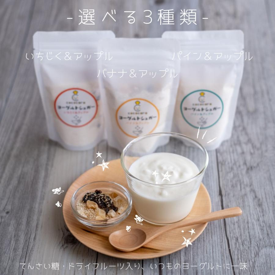 ヨーグルトシュガー 80g お試し お砂糖 ドライフルーツ入り グラノーラ ココカラ cococara てんさい糖 宮城 お菓子 お土産｜sunmine-mine｜05