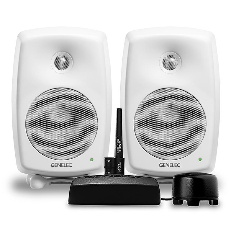 GENELEC 8330AW GLM STUDIO ホワイト 安心の日本正規品！ : サン
