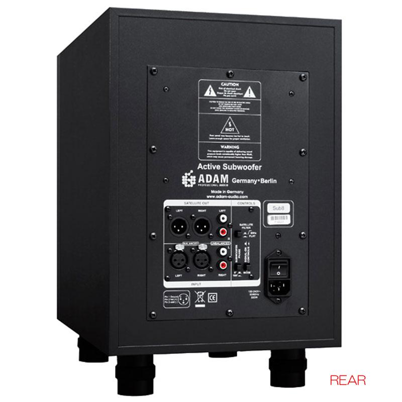 ADAM AUDIO Sub8 アクティブ・サブウーファ 安心の日本正規品！ : サン