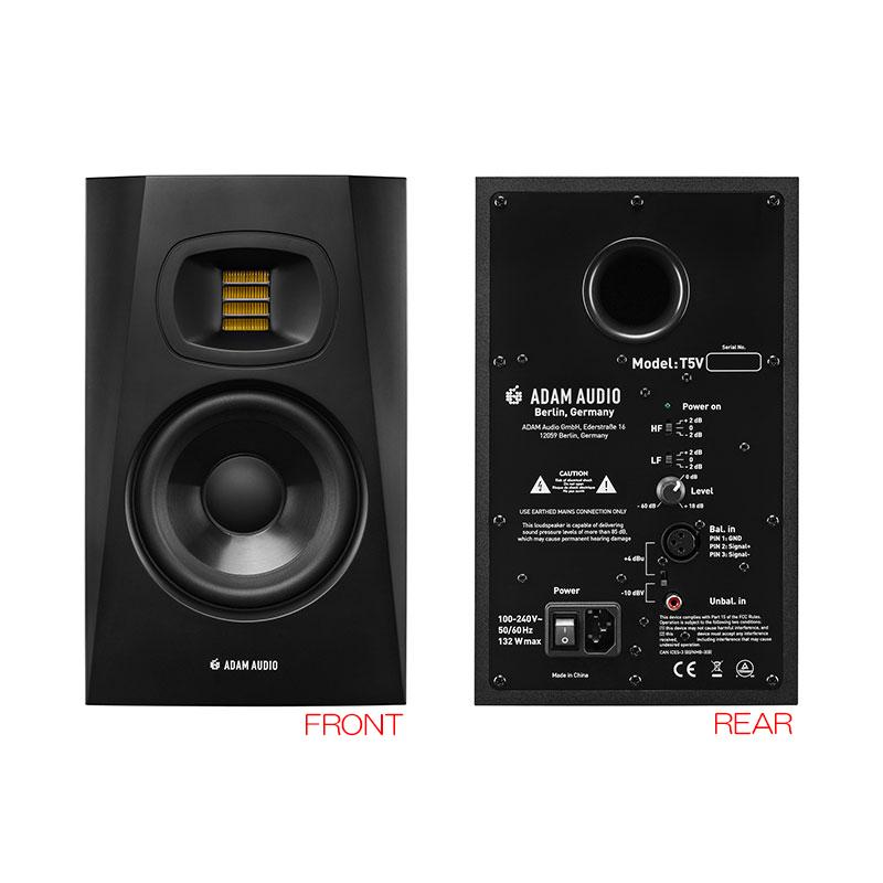 ADAM AUDIO T5V 2本ペア ニアフィールド・モニタ 安心の日本正規 ADAM AUDIO T5V 2本ペア ニアフィールド・モニタ 安心の日本正規