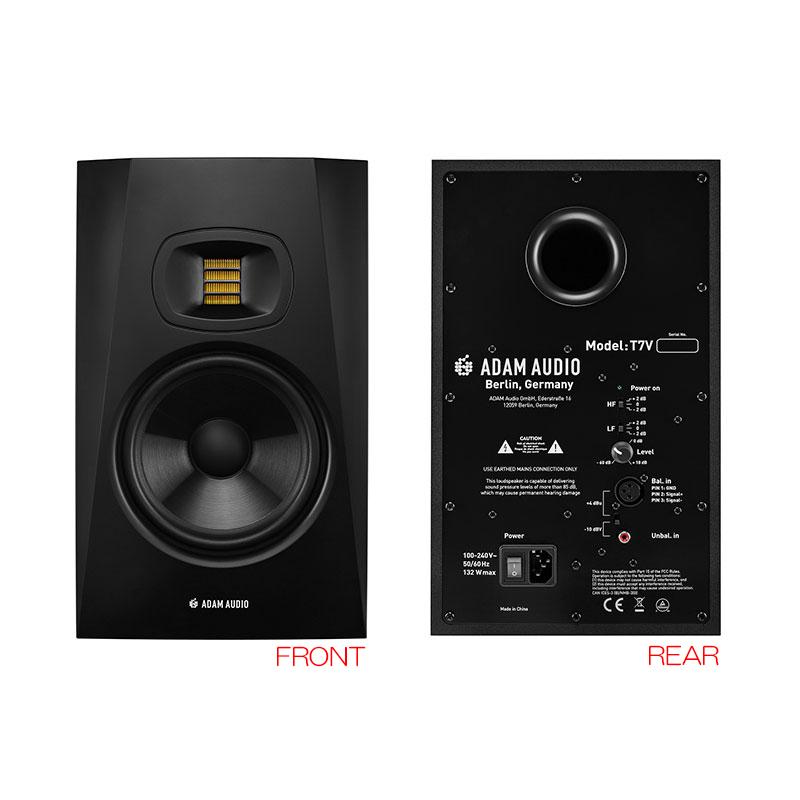 ADAM AUDIO T7V 1本単品 ニアフィールド・モニタ 安心の日本正規品 