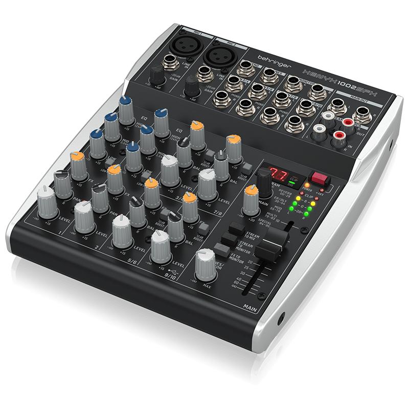 Behringer HENYX 1002SFX（極美品・新品同様） Behringer XENYX 1002SFX / XENYX 1202SFX | USBストリーミング