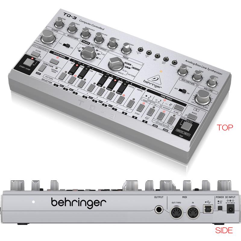 Behringer CRAVE ＆ TD-3 セット Behringer CRAVE ＆ TD-3 セット