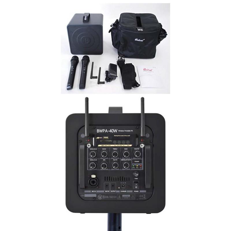 BELCAT BWPA-40W ワイヤレスマイクも付いた手軽で便利な簡易PA