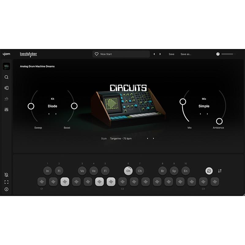 UJAM BEATMAKER CIRCUITS 3 ダウンロード版 安心の日本正規品！【5/3まで特価！】 |  | 01