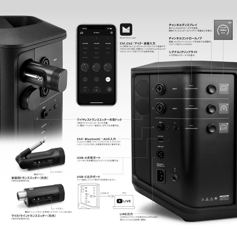BOSE S1 Pro+ 安心の日本正規品！ : サンフォニックスYahoo!店 - 通販
