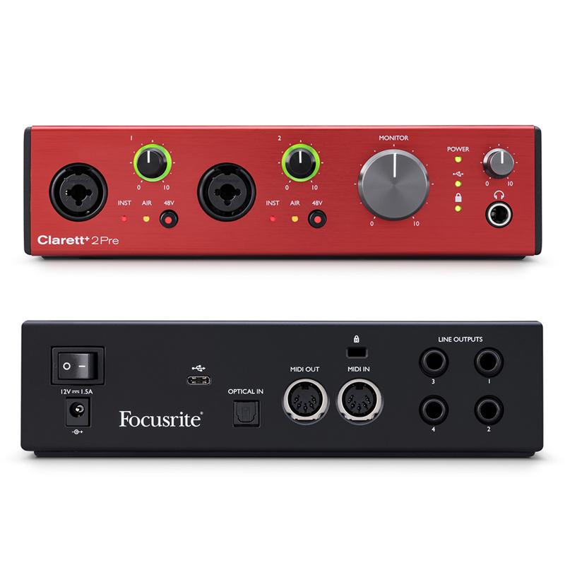 focusrite clarett+ 2Pre 即購入⭕️ Clarett+ 2Pre | Focusrite