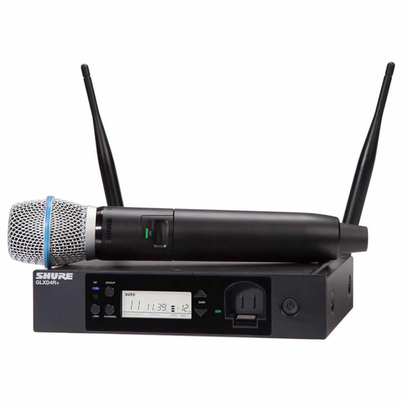 SHURE GLXD24R+J/B87A-Z2 BETA87A ハーフラック型受信機付ボーカル