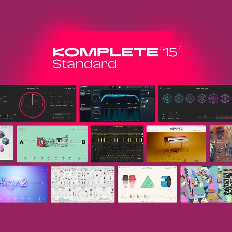 DTM・DAW Komplete 15 Standard Komplete 15 Standard – Native Instruments