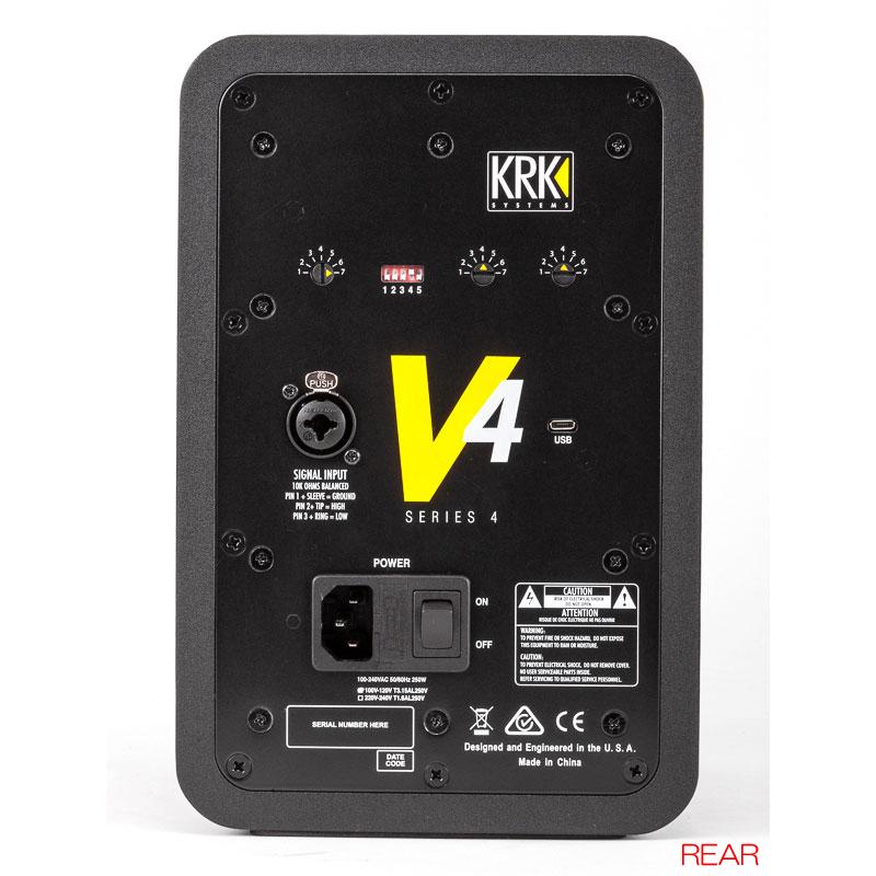 500円引きクーポン】 KRK SYSTEMS V4S4 1本単品 安心の日本正規品