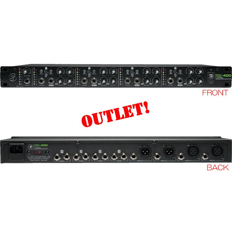 MACKIE HM-400 【箱ボロ特価品 / 中身は新品 旧代理店品