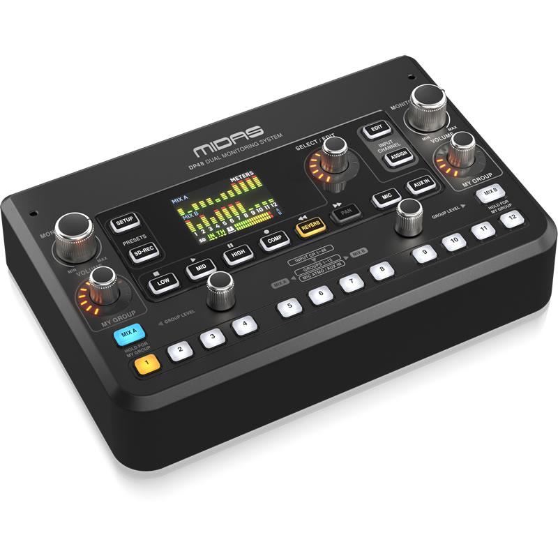 ミュージック MEDE MIDAS DP48 デュアル48CH パーソナル・モニターミキサー : サン