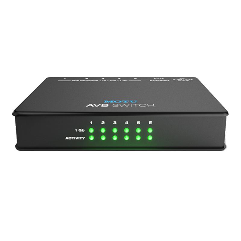 MOTU AVB SWITCH 安心の日本正規品！AVBネットワーキングスイッチ
