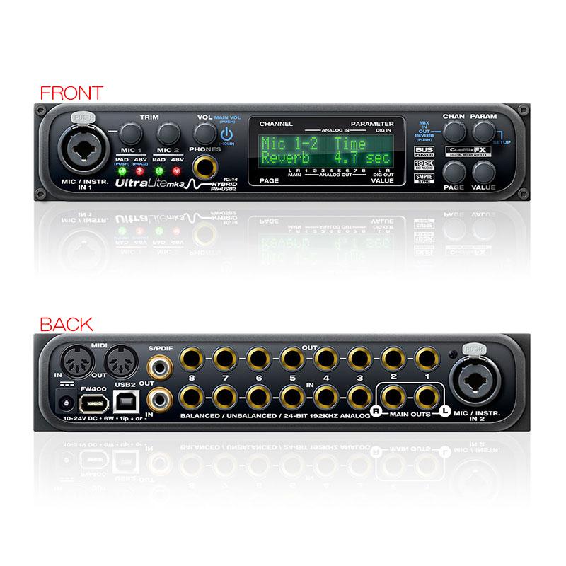 MOTU ULTRALITE MK3 HYBRID 【特価！ / 最後の1台 / 品切れの際はご 