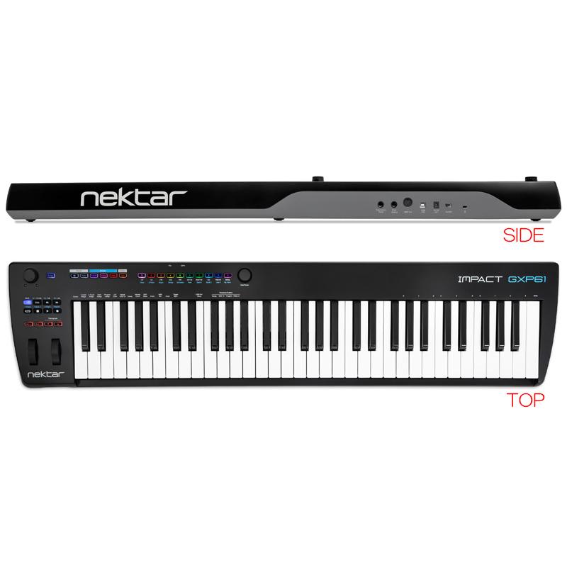 NEKTAR TECHNOLOGY IMPACT GXP61 61鍵MIDIキーボード 安心の日本正規品 