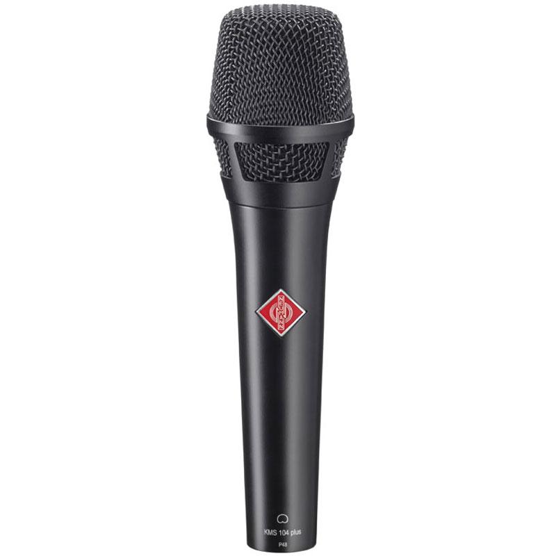 配信機器・PA機器・レコーディング機器 NEUMANN KMS 104 plus NEUMANN KMS 104 PLUS BK ブラック 安心の日本正規品！ノイマン マイク