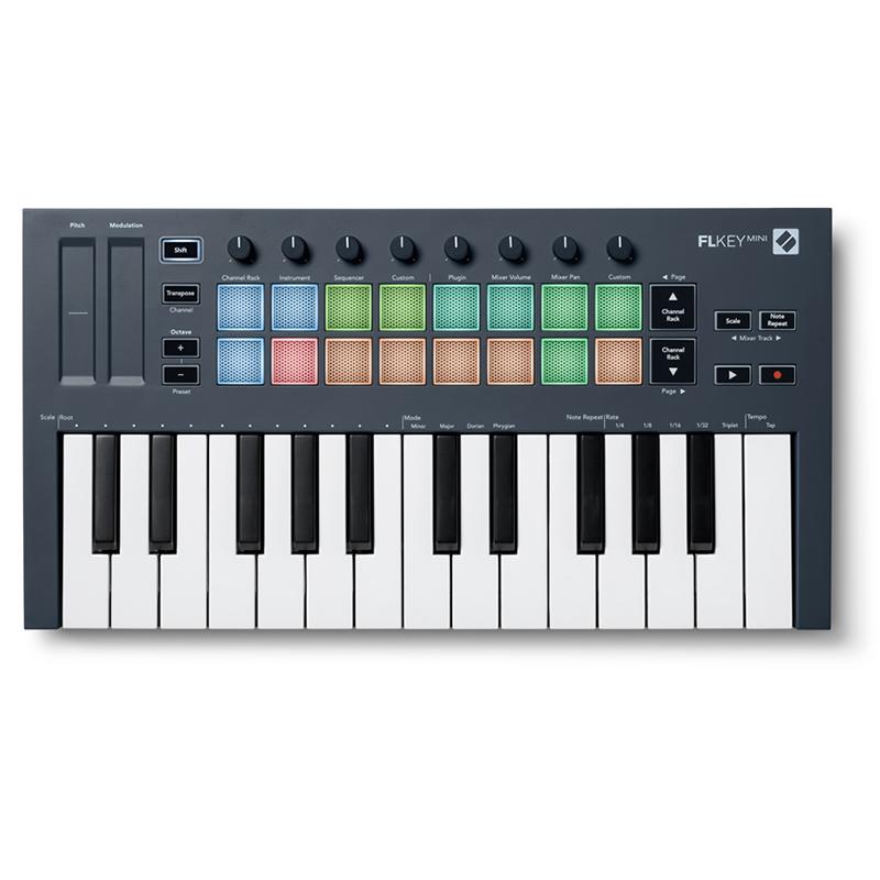 NOVATION FLKEY MINI FL STUDIO とベストマッチのキーボード