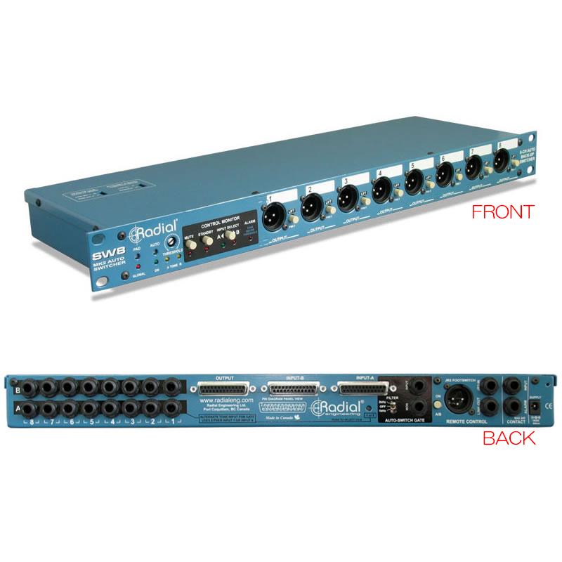 RADIAL SW8 MK2 定番8CH オートスイッチャー 安心の日本正規品