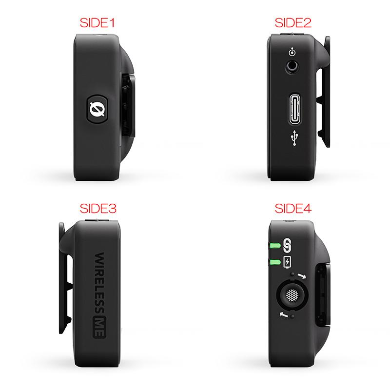 RØDE WIRELESS ME デュアルセット RODE】受信機1台と送信機2台のデュアルチャンネル対応セット『Wireless