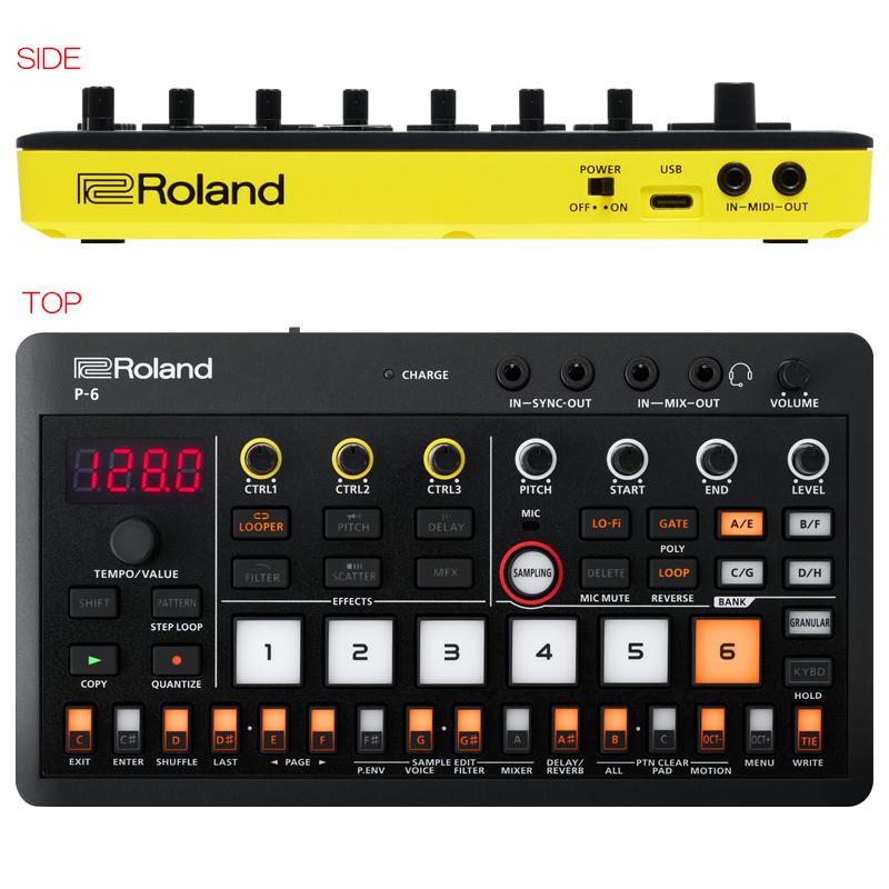 ROLAND P-6 CREATIVE SAMPLER ローランド 安心の日本正規品 ROLAND P-6 CREATIVE SAMPLER ローランド 安心の日本正規品