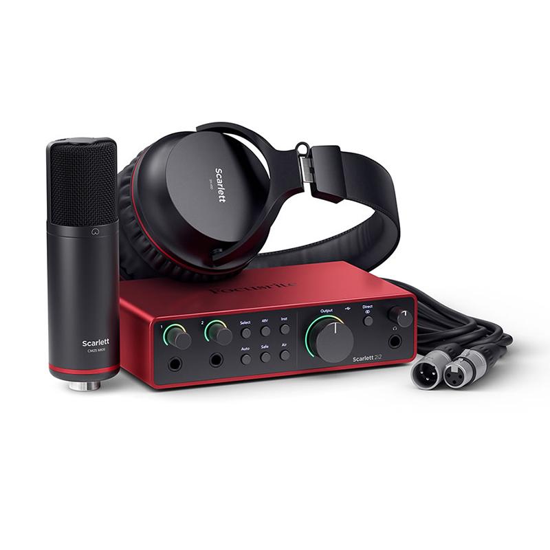 FOCUSRITE SCARLETT 2i2 STUDIO GEN4 : サンフォニックスYahoo!店
