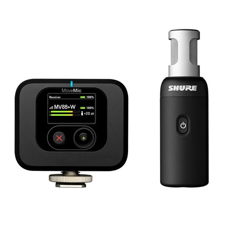 SHURE MOVE MIC 88+ 受信機キット 安心の日本正規品!MV88+W-KIT SHURE MOVE MIC 88+ 受信機キット 安心の日本正規品!MV88+W-KIT