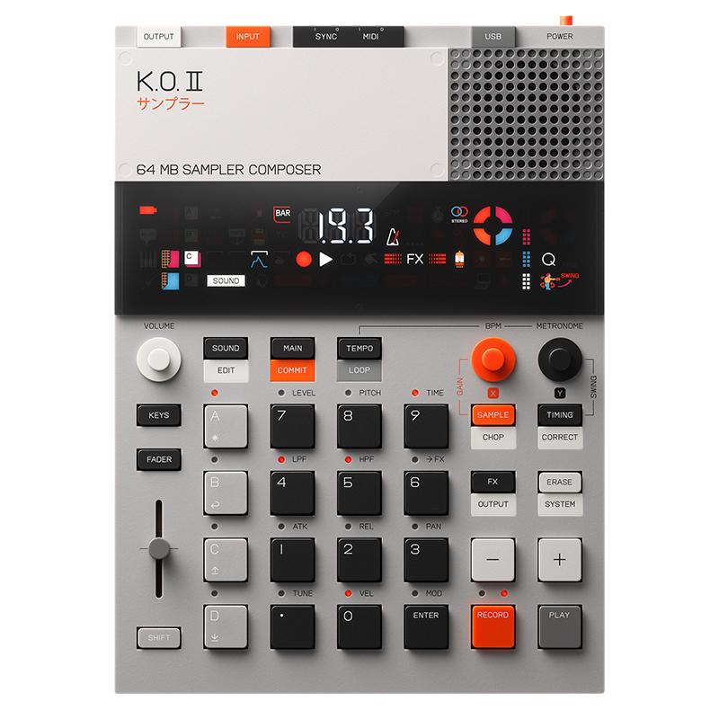 TEENAGE ENGINEERING EP-133 K.O. II 安心の日本正規品！ : サン