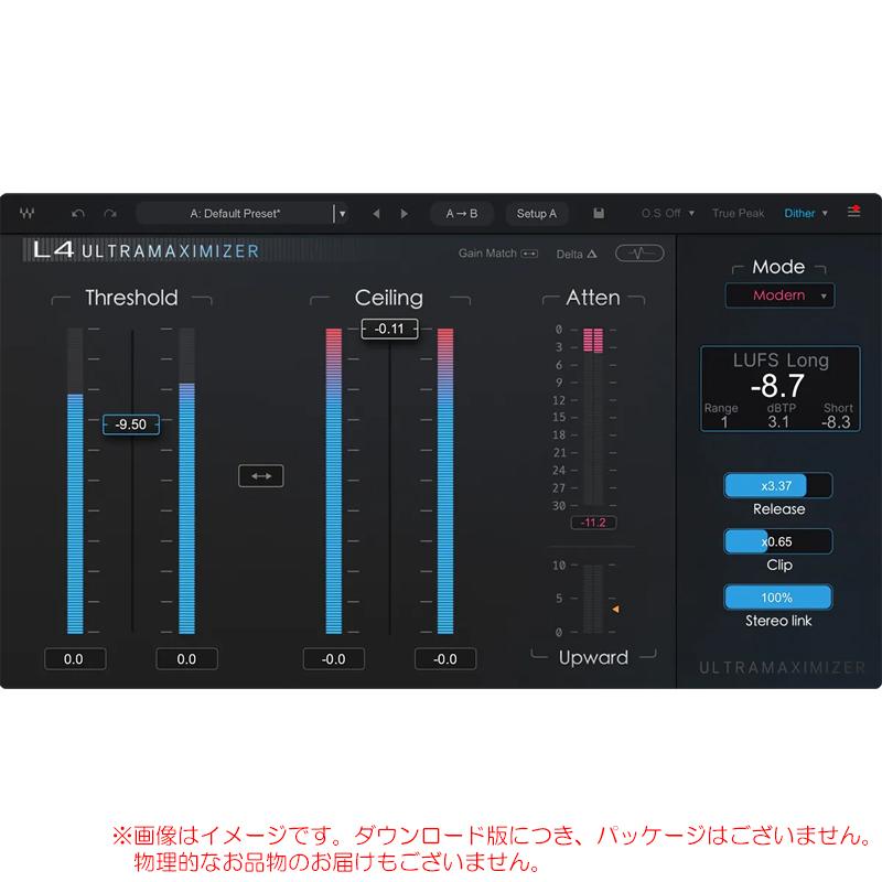 WAVES L4 ULTRAMAXIMIZER ダウンロード版【特価！在庫限り】 | 
