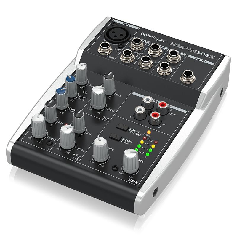 BEHRINGER XENYX 502S 安心の日本正規品!コンパクトアナログ BEHRINGER XENYX 502S 安心の日本正規品!コンパクトアナログ