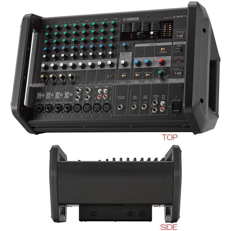 YAMAHA EMX5 パワードミキサー : サンフォニックスYahoo!店 - 通販