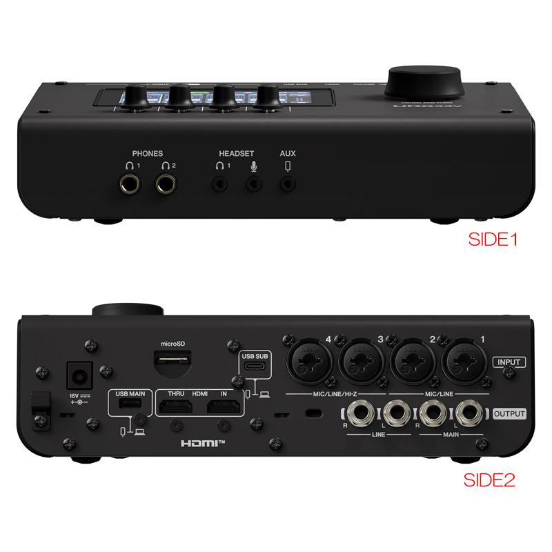YAMAHA URX44V B ブラック 安心の日本正規品！ ヤマハ オーディオ