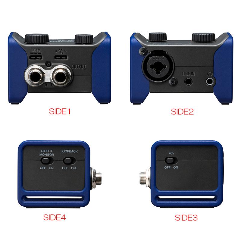 ZOOM AMS-22 ハンディオーディオI/F : サンフォニックスYahoo!店