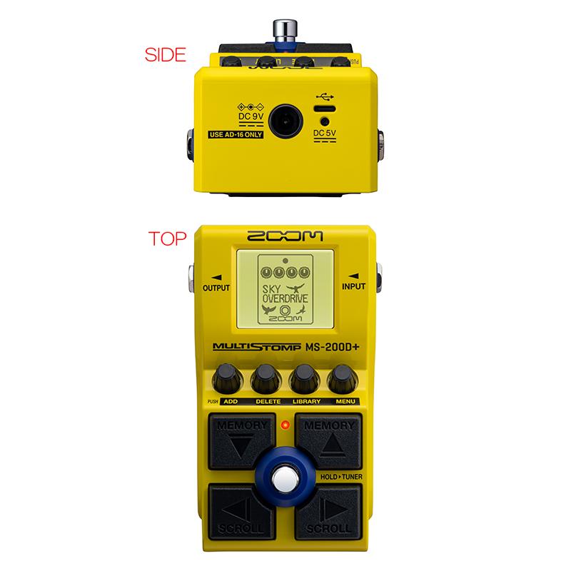 ZOOM/MS200D+【超美品】 ZOOM MS-200D+ マルチストンプボックス ズーム | 島村楽器