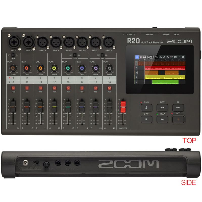 ZOOM R20 【32GB microSDHCカードプレゼント!】16トラック ZOOM R20 【32GB microSDHCカードプレゼント!】16トラック