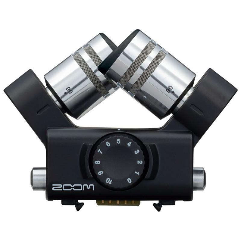 ZOOM XYH-6 BLK ブラック仕様 H5/H6/Q8対応 角度調整対応XYステレオ  