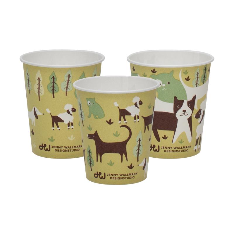 予約販売 本 Jwドッグペーパーカップ150ml５0個 動物柄紙コップ 小さ目カップ ちょっと飲みサイズ 紙コップ かわいいコップ350円 Aynaelda Com