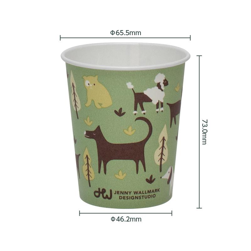 超特価 Jwドッグペーパーカップ150ml５0個 動物柄紙コップ 小さ目カップ ちょっと飲みサイズ 紙コップ かわいいコップ350円 Aynaelda Com