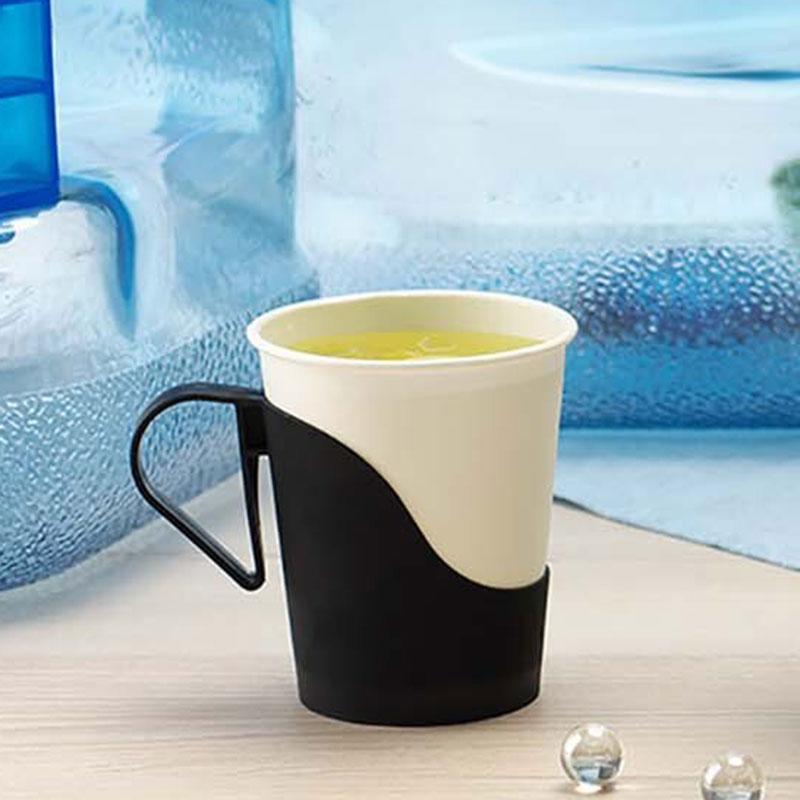 サンナップ（SUNNAP） 紙コップホルダー 150ml・5オンス用 5個入 黒 
