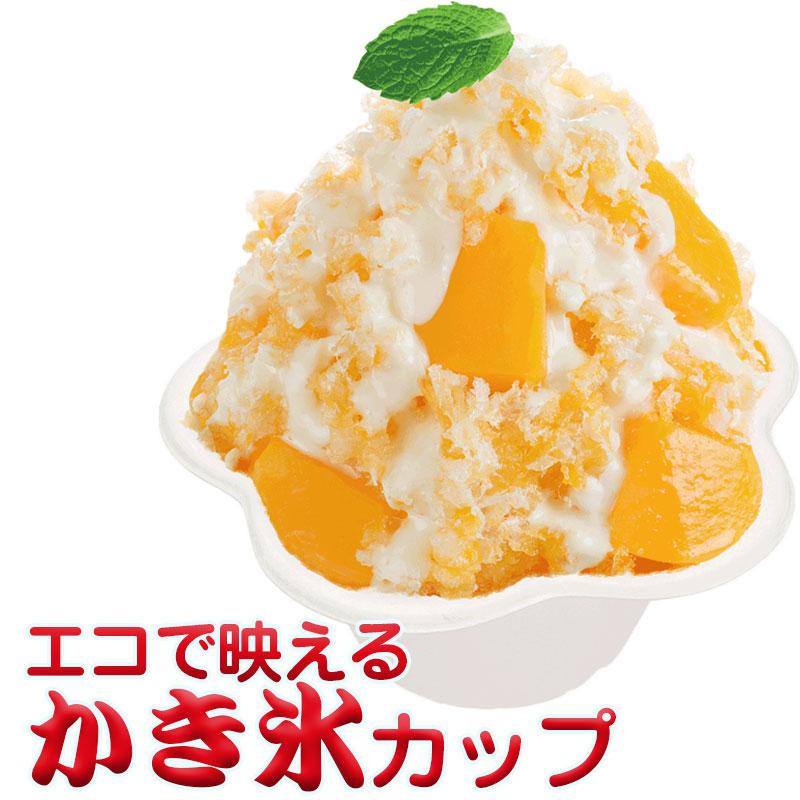 サンナップ（SUNNAP） ミニフルール ジ・アース かき氷カップ 340m 50