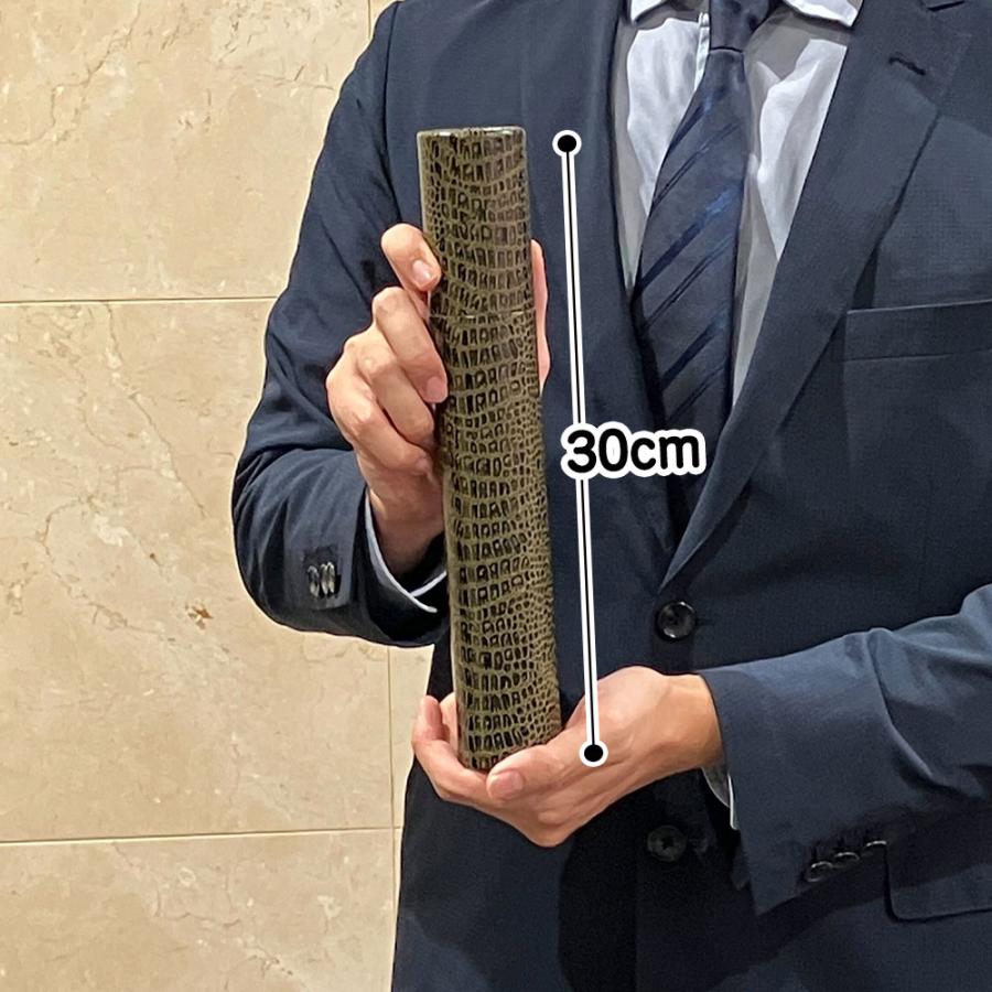 サンナップ 10本入 ワニ柄 賞状入 丸筒 30cm 1箱(10本)【 賞状 サンナップ 10本入 ワニ柄 賞状入 丸筒 30cm 1箱(10本)【 賞状