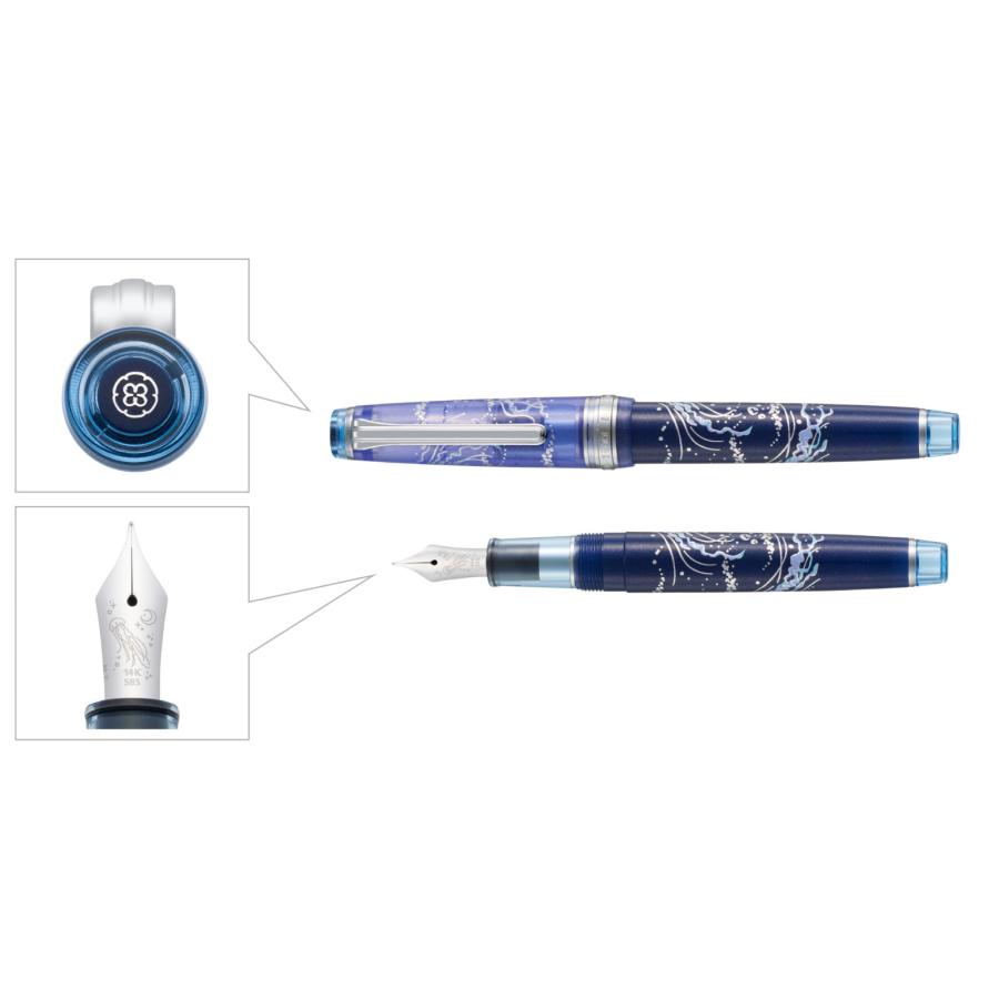 セーラー万年筆 カ.クリエ プレミアムクロス×プロフェッショナルギア