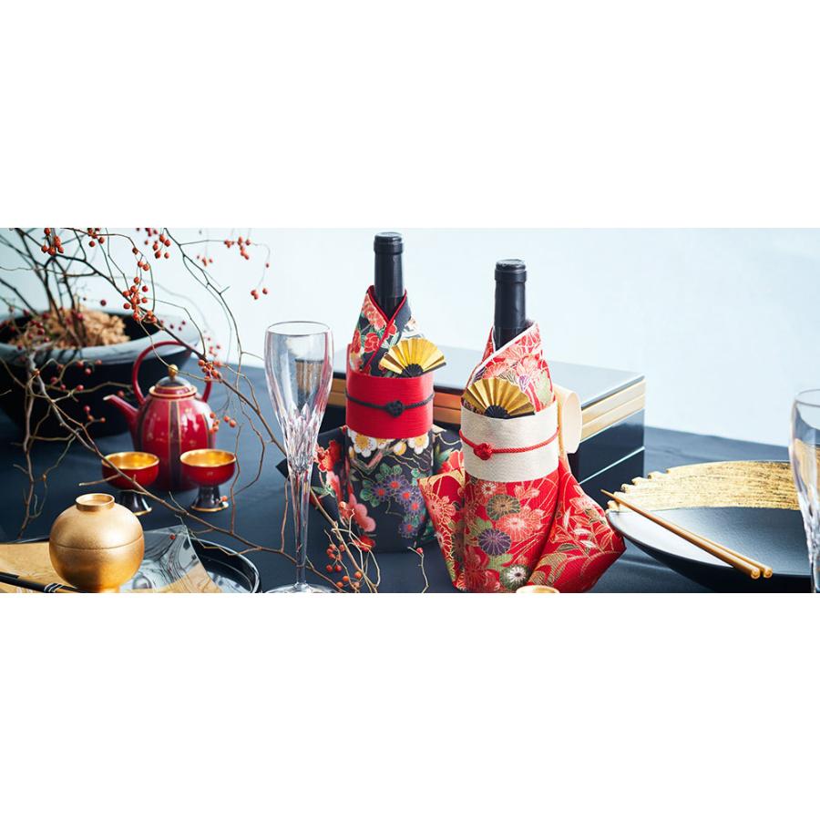 Kimono 着物 ボトルカバー 「坂本龍馬モデル」 侍ライン