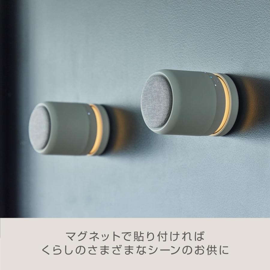 リズム MAGSPEAKER DUO マグネット付 防水ポータブルステレオ