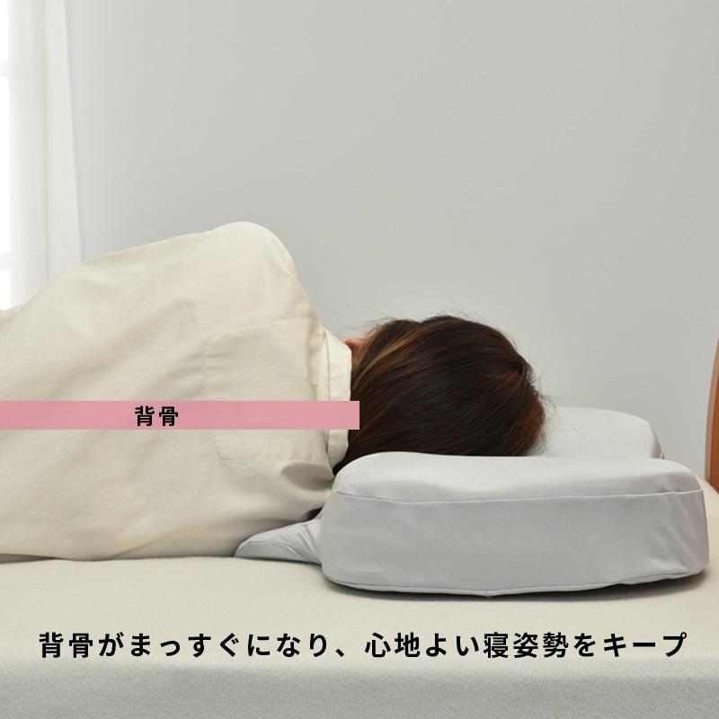 ☆新品☆西川　肌に優しい枕ニューミン 西川 まくら ニューミン newmine 頬にやさしい 美容枕 横向き寝