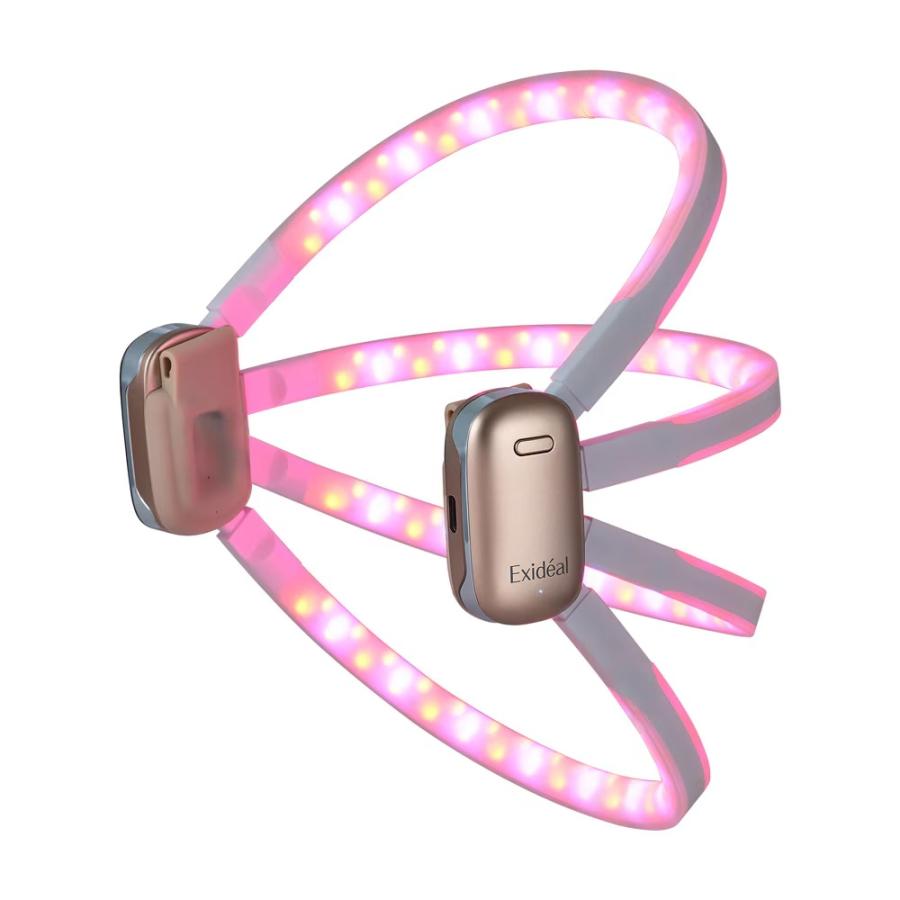 Exidéal mini LED美顔器 ピンク 美容家電 エクスイディアル ミニ Exidéal mini 美顔器/ピンク