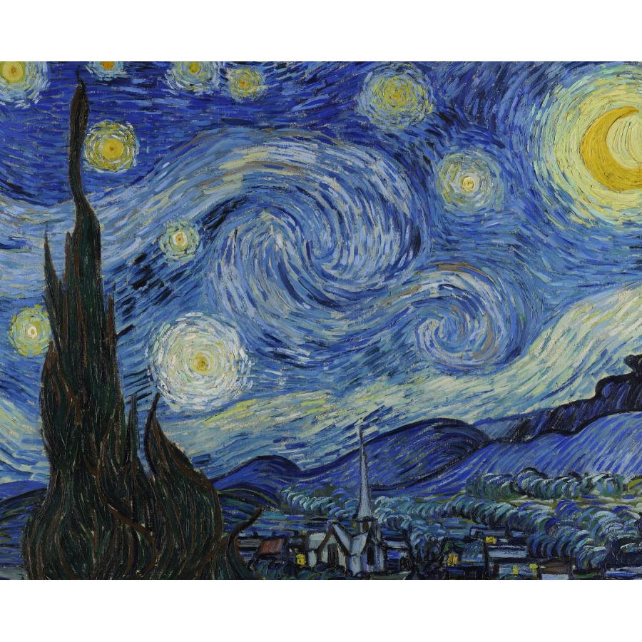 アートパネル 星月夜 ゴッホ キャンバス アートプロモート