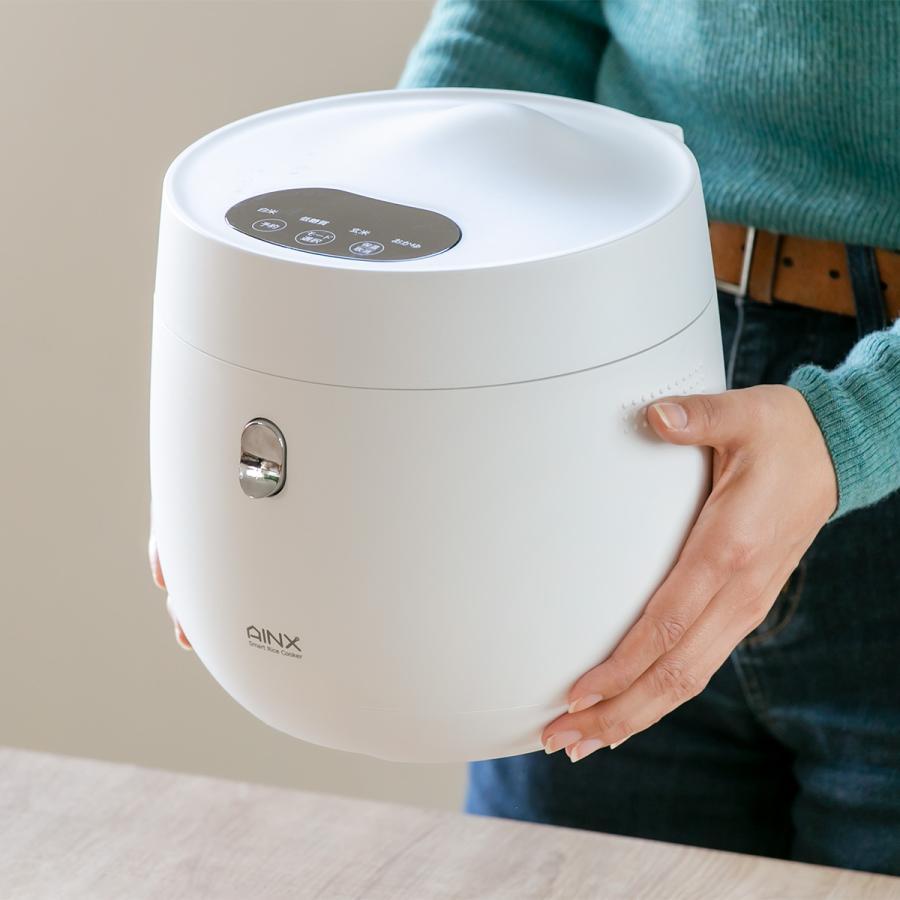 AINX スマート炊飯器 AX-RC3 W ホワイト AINX アイネクス Smart Rice Cooker スマートライスクッカー ホワイト