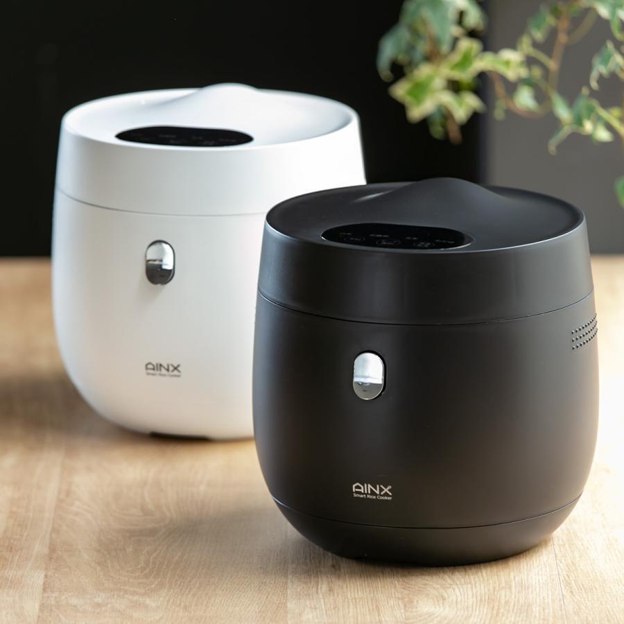 AINX スマート炊飯器 AX-RC3 W ホワイト 低糖質炊飯器＿AINX公式ホームページ